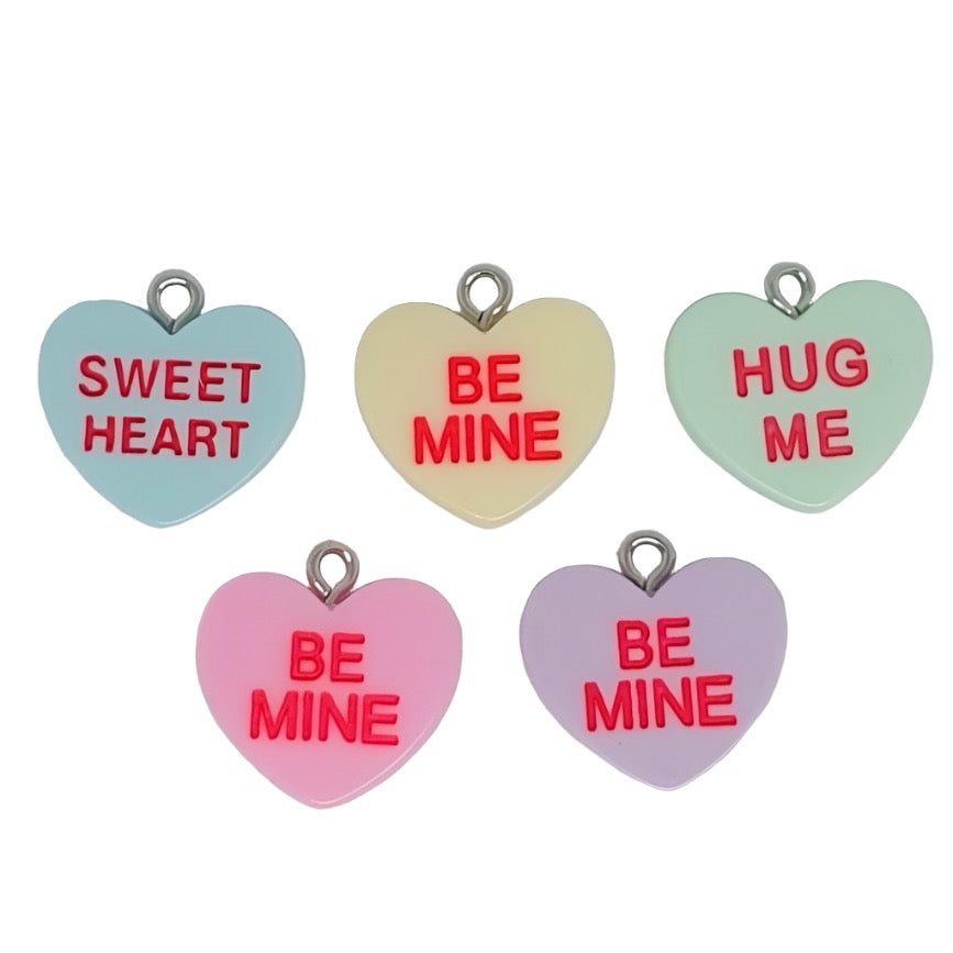 Love Hearts Charms