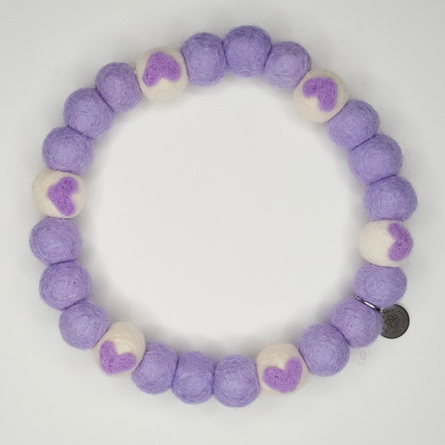 Lilac Love Pom Pom Collar