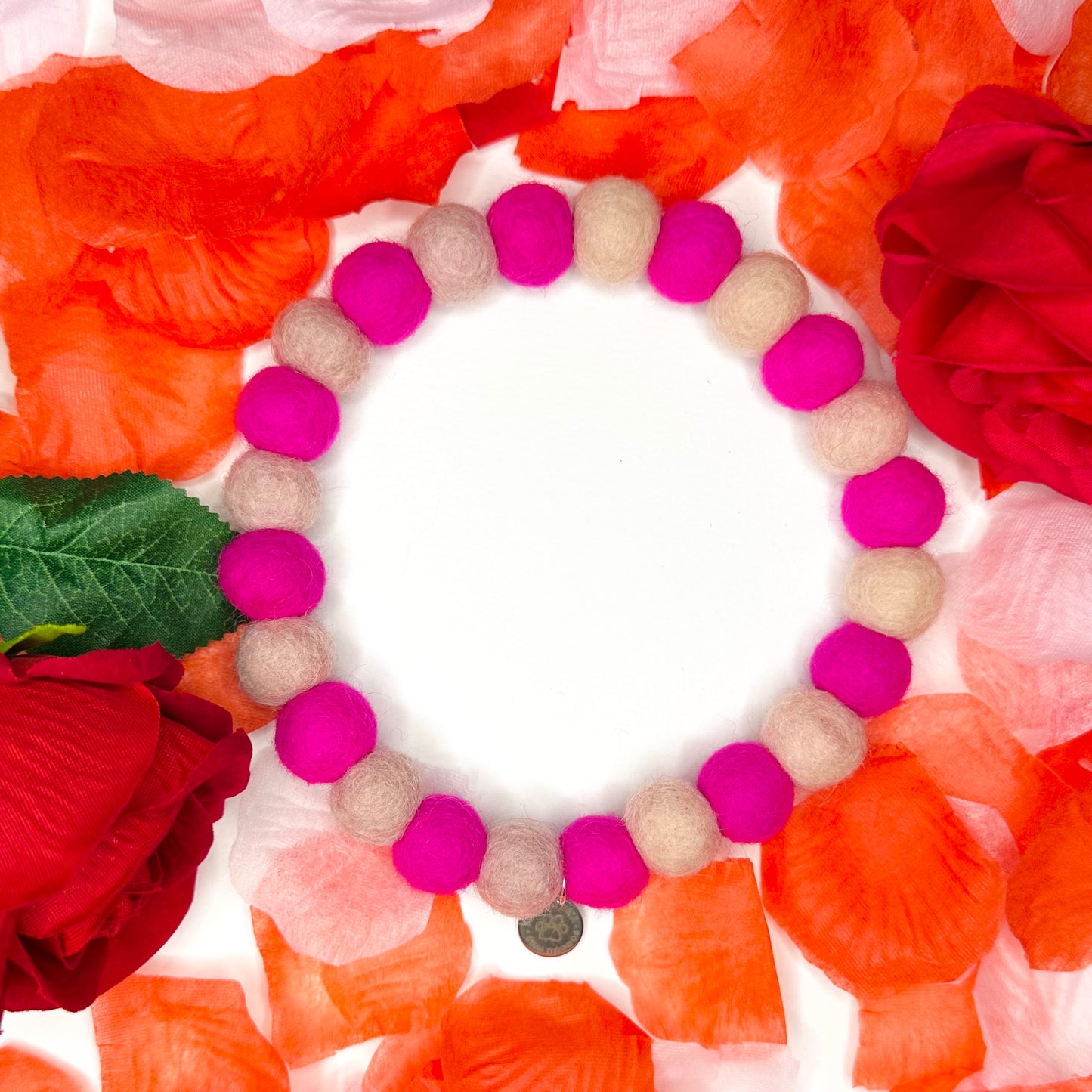 Smitten Pom Pom Collar