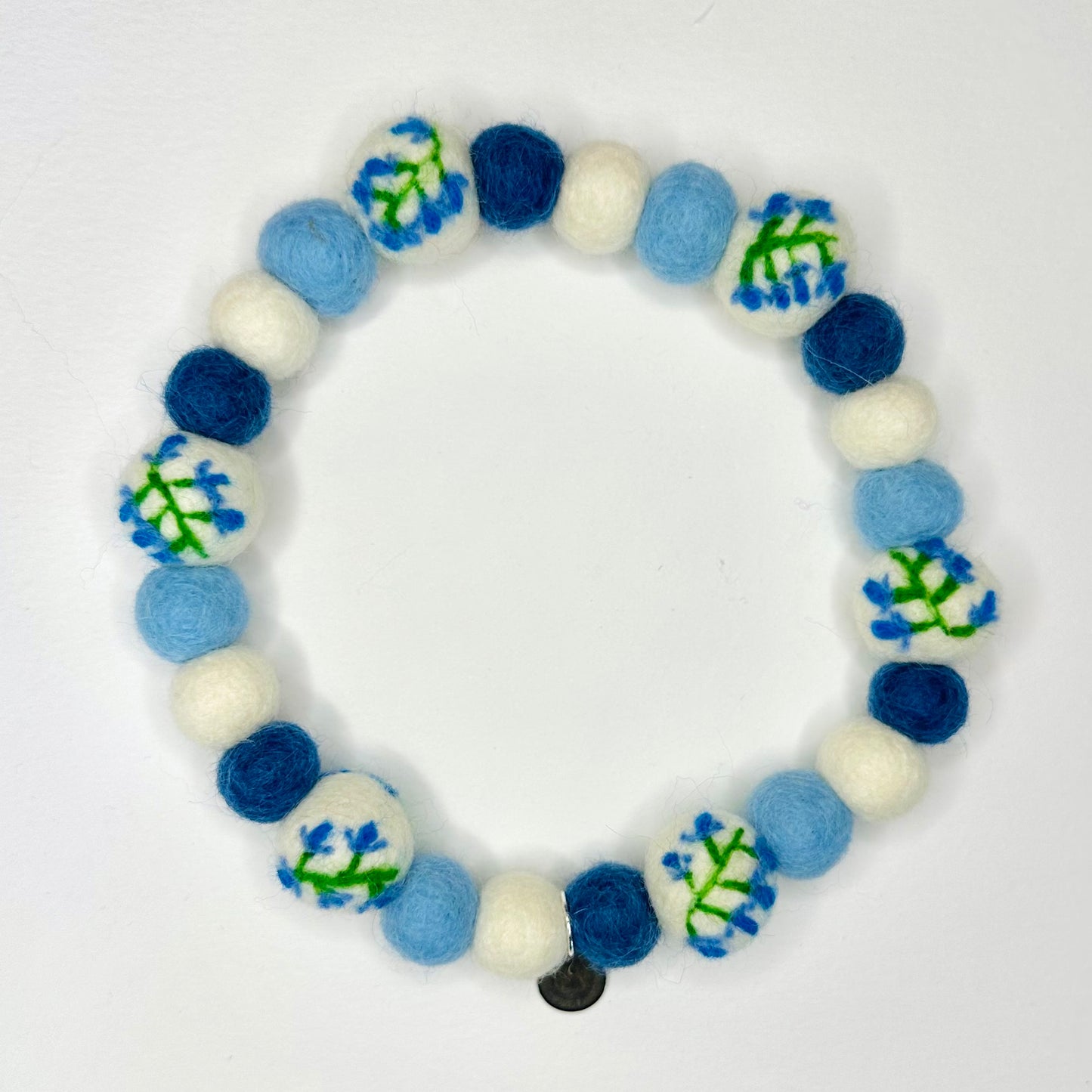 Bluebell Pom Pom Collar