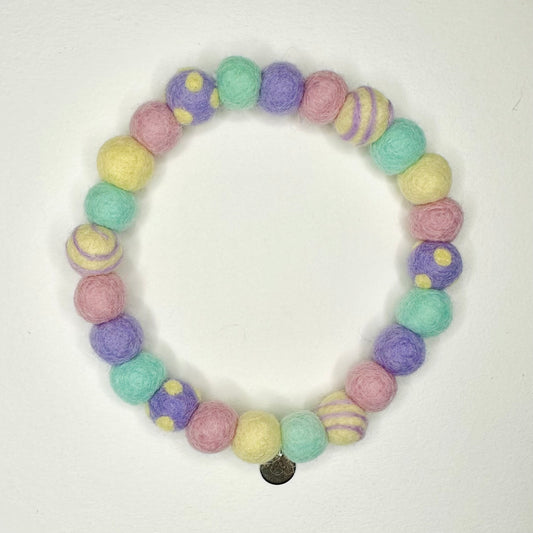 Easter Egg Pom Pom Collar