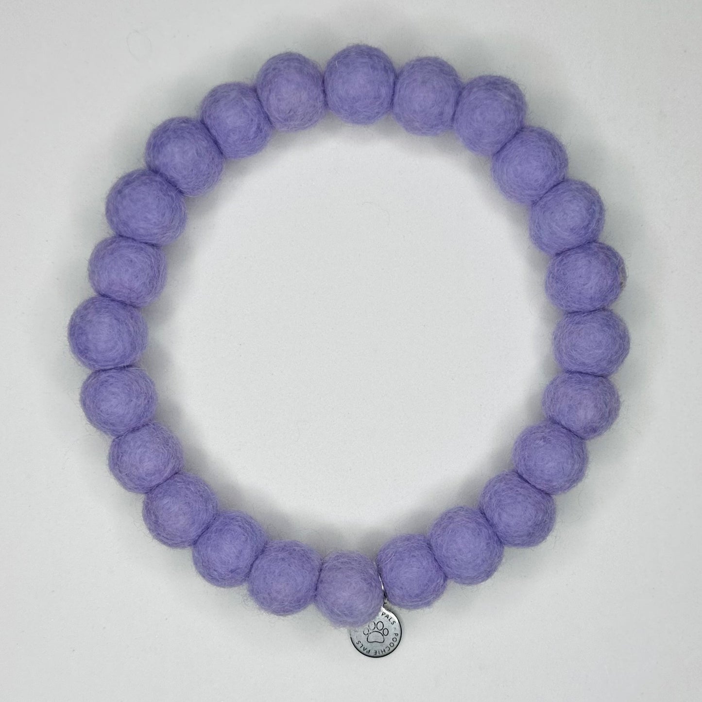 Lilac Pom Pom Collar